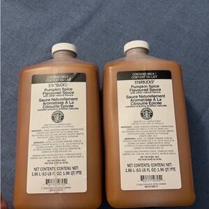 Starbucks Pumpkin Spice Sauce